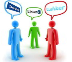 Redes Sociales: Facebook - Twitter - LinkedIn