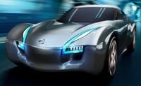 El nuevo modelo de auto deportivo-eléctrico Nissan Esflow