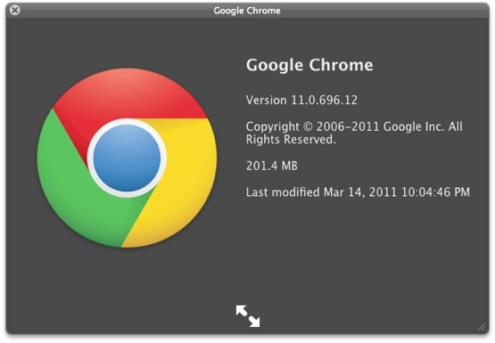 Captura logo de Chrome Actualizado