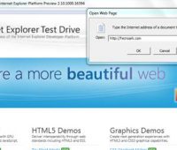 Primera vista previa de Internet Explorer 10