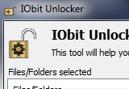 Desbloquear archivos y carpetas con Iobit Unlocker