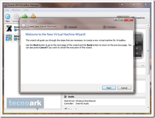 Instalar Windows 8 en VirtualBox Paso 1