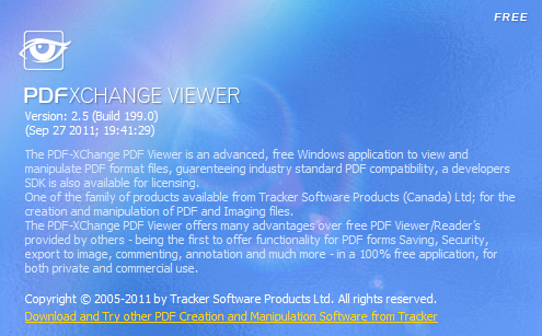 PDF-XChange Viewer 2.5