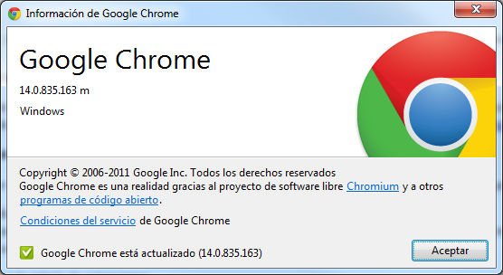 descargar Google Chrome 14 gratis