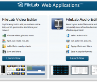 FileLab, editar música y archivos de vídeo gratis
