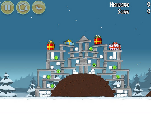 Angry Birds especial Navidad