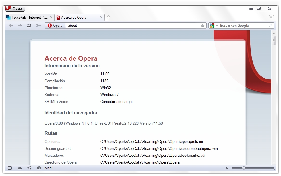 descargar Opera 11.60 versión Final