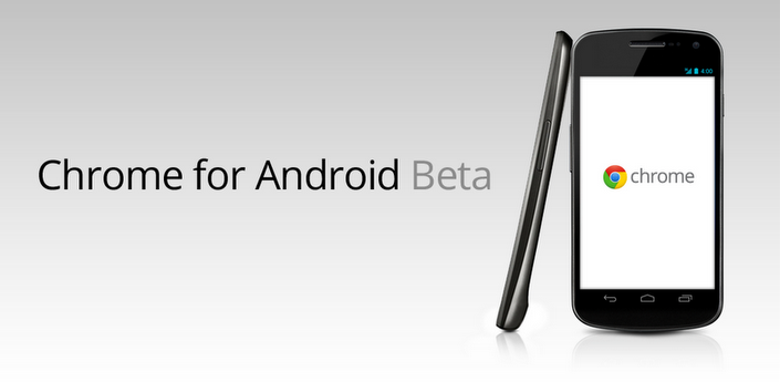 Google Chrome beta para android