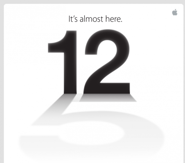 El iPhone 5 llega el 12 de Septiembre