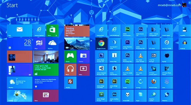 Windows Blue - Microsoft - Sistema Operativo
