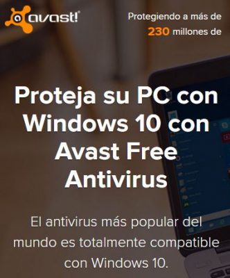 Antivirus aprobado para Windows 10