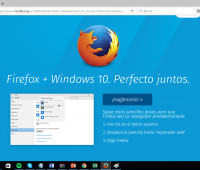 Actualizar Mozilla Firefox para Windows 10