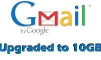 Gmail se actualiza y ofrece hasta 10 GBs