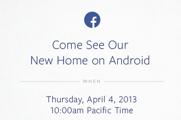 Facebook: un nuevo evento este 4 de Abril